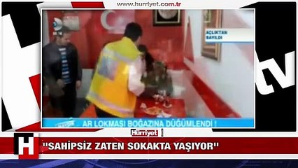 YAŞLI KADIN "3 GÜNDÜR AÇIM" DEDİ VE BİR ANDA BAYILDI