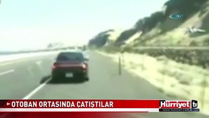 ABD'DE OTOBAN ORTASINDA ÇATIŞMA