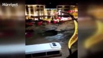 Son dakika haber... Giresun'da sel felaketi! Dereler taştı, arabalar caddelerde sürüklendi