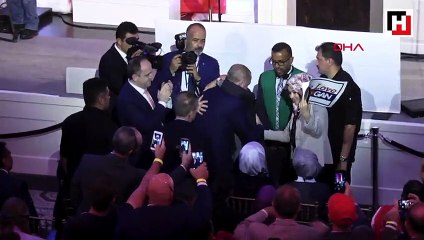 Cumhurbaşkanı Erdoğan, ABD'de Türk ve Müslüman toplumu ile bir araya geldi