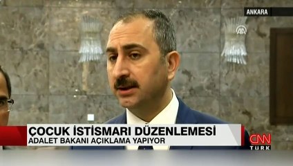 Adalet Bakanı Gül, çocuk istismarı komisyonu hakkında konuştu