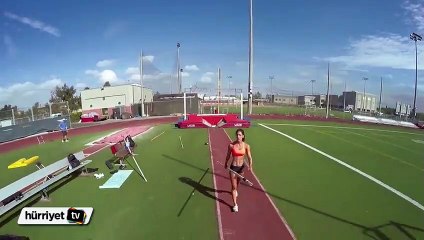 Bir atletin gözünden sırık atlayışı