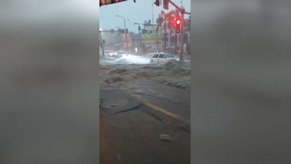 La tormenta Julia sigue inundando México