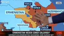 Abdullah Ağar Azerbaycan-Ermenistan çatışmasını harita üzerinde anlattı! Kritik noktaya dikkat çekti