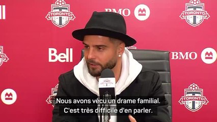 Toronto - Insigne évoque la perte de son enfant pendant la grossesse de sa femme