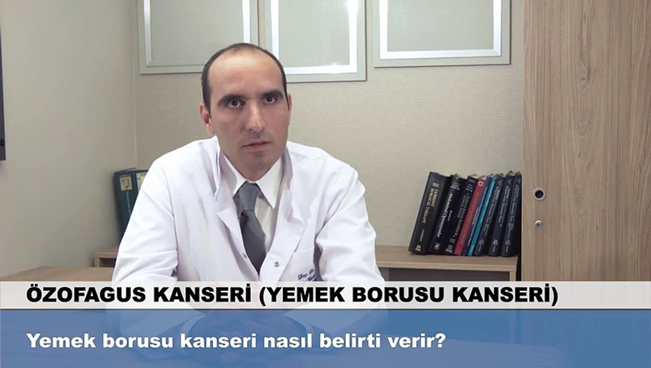 Yemek borusu kanseri nasıl belirti verir?