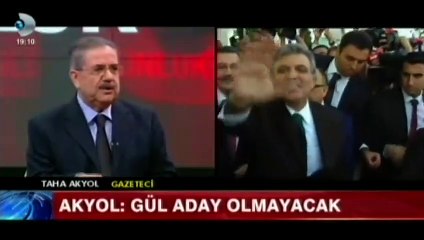 Taha Akyol: 'Abdullah Gül aday olmayacak'