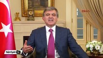 Cumhurbaşkanı Abdullah Gül'den veda mesajı