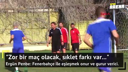 Fenerbahçe ile eşleşmek gurur verici