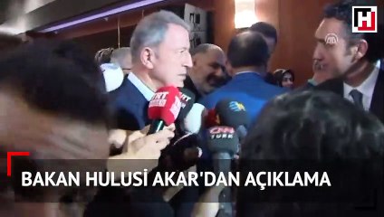 Uydu fotoğraflarında bile görülmüştü! Bakan Akar'dan açıklama geldi