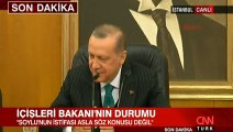 Süleyman Soylu istifa edecek iddialarına Erdoğan'dan çok sert cevap