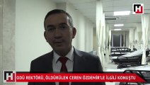 Ordu Üniversitesi Rektörü Prof. Dr. Ali Akdoğan konuştu