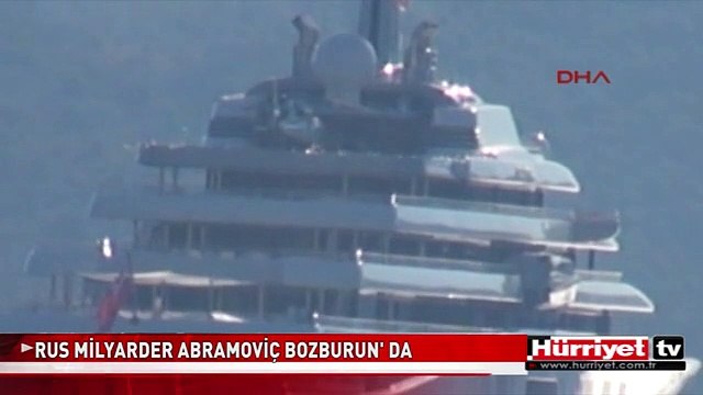 RUS MİLYARDER ABRAMOVİÇ BOZBURUN' DA
