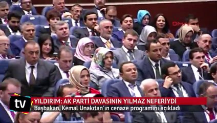 Başbakan, Kemal Unakıtan'ın cenaze programını açıkladı