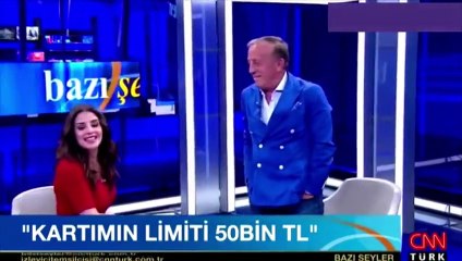 Ali Ağaoğlu kredi kartı limitini açıkladı