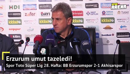 6 puanlık maçın galibi Erzurumspor!