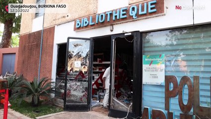 Institut Français in Ouagadougou vandalised in Mali coup protests