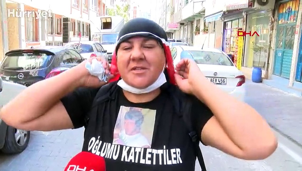 Oğlu öldürülen anne Ankara’ya yalın ayak yürümeye başladı