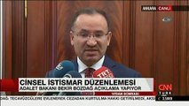 Bekir Bozdağ, cinsel istismar düzenlemesi hakkında konuştu