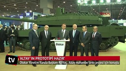 Ali Koç açıkladı: Altay'ın prototipi hazır