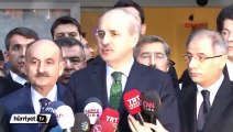 Kurtulmuş, yaralıları ziyaretten sonra açıklama yaptı