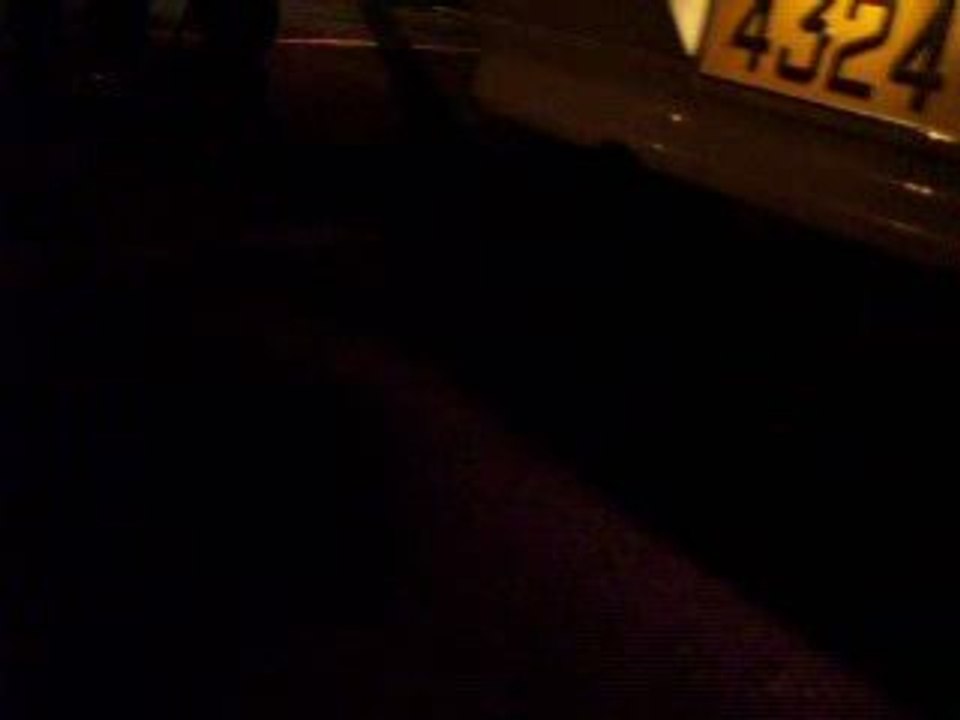 la clio!!!elle pette le feu