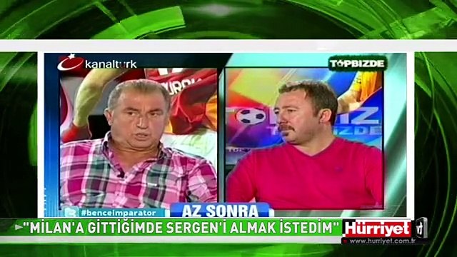 FATİH TERİM BU GERÇEĞİ İLK KEZ AÇIKLADI