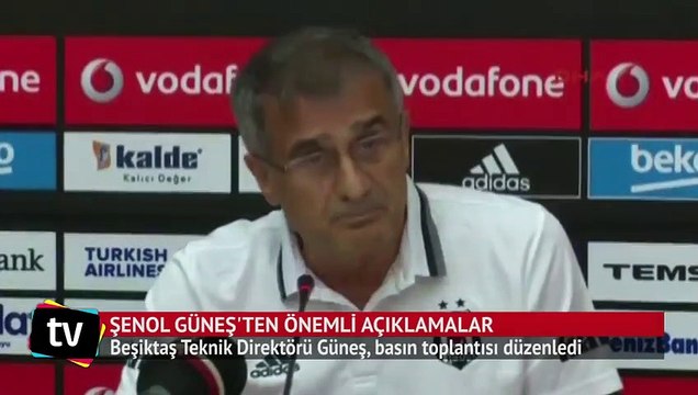 Şenol Güneş'ten flaş açıklamalar