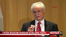RTÜK BAŞKANI AÇIKLAMA YAPTI