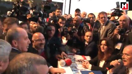 Muharrem İnce mükerrer imza iddialarına ilişkin konuştu