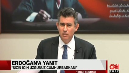 Feyzioğlu'ndan Cumhurbaşkanı'nın sözlerine ilişkin açıklama