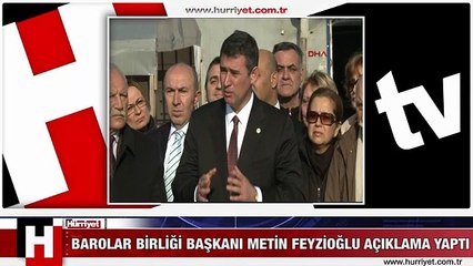 METİN FEYZİOĞLU'NDAN SİLİVRİ SONRASI AÇIKLAMA