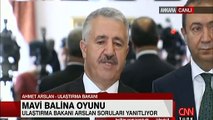 Ulaştırma Bakanı'ndan Mavi Balina oyunu açıklaması