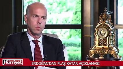 Cumhurbaşkanı Erdoğan’dan flaş Katar açıklaması