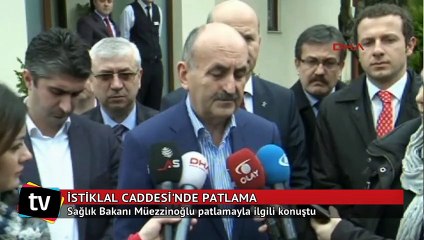 Sağlık Bakanı: Patlamada 4 kişi öldü 37 kişi yaralandı