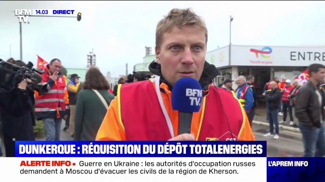 En l'absence de nouvelles négociations, ce syndicaliste de TotalEnergies craint que les réquisitions se passent autrement