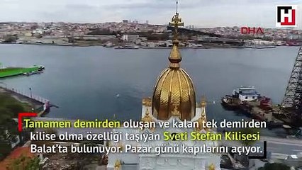 Demir kilise pazar günü açılıyor