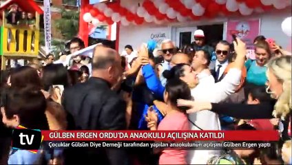 Gülben Ergen, Ordu'da anaokulu açtı