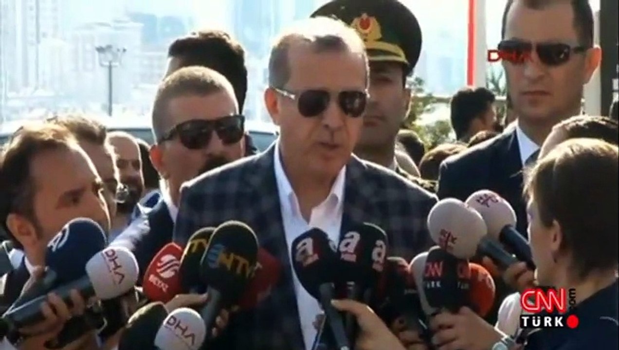 Cumhurbaşkanı Erdoğan'dan namaz sonrasında açıklama