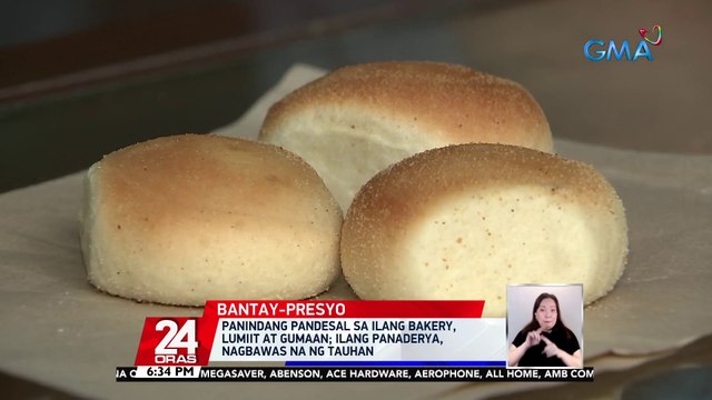 Hanggang P4 na taas presyo sa Pinoy Pandesal at Pinoy Tasty, inapela ng bakers group; DTI, nakikipagnegosasyon para babaan ang hiling na taas presyo | 24 Oras