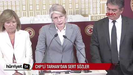 CHP'li Emine Ülker Tarhan'dan sert sözler