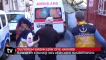 Eve kilitlenen Elmas Amca açlıktan ölüyordu