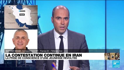 Contestations en Iran : "Ce mouvement marque un avant et un après"