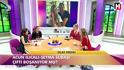 Acun Ilıcalı ile Şeyma Subaşı boşandı