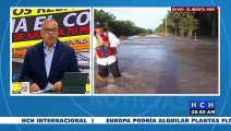 ¡Inundados permanecen diversos sectores en El Negrito, Yoro!
