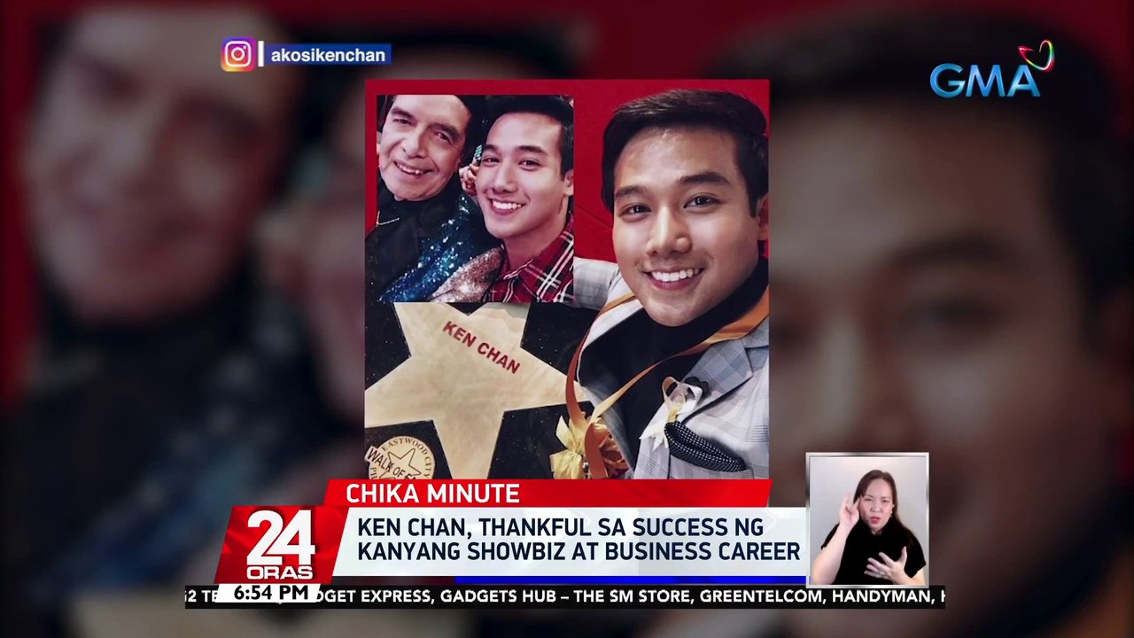 Ken Chan, thankful sa success ng kanyang showbi...