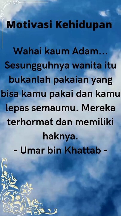 Motivasi Hidup