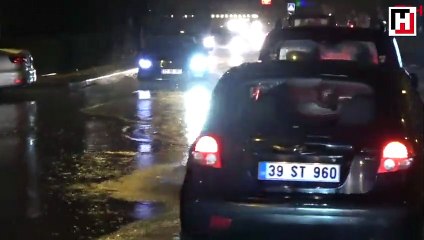 Edirne yağmura teslim oldu! Acil'i su bastı, caddeler kapandı