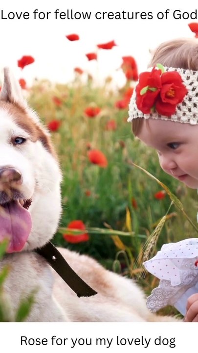 mawar untukmu anjing kesayanganku - rose for you my lovely dog #shorts