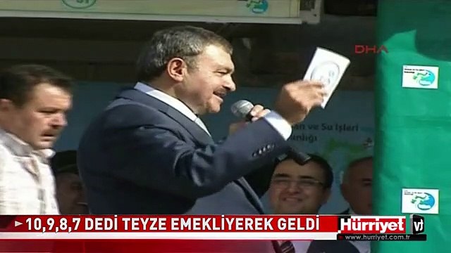 BAKAN EROĞLU’NDAN TESİS AÇILIŞINDA İLGİNÇ DİYALOGLAR